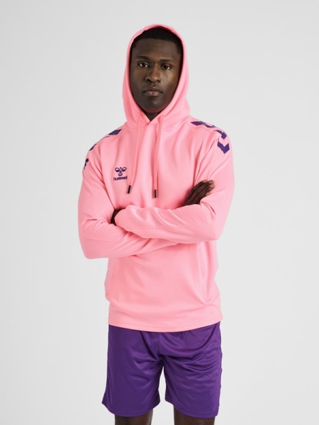Kinder Hoodie Hummel Core XK Poly Sweat - Cotton Candy